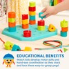 Battat Plug-in Game and Threading Game - Motor Skills Toy,