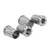 4PCS OZ25 Collets with Wrench Spring Steel Cutting Collet Set