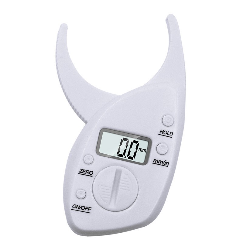 Skin Fat Caliper Portable Lightweight Comfortable Grip Accurate Measurement Digital