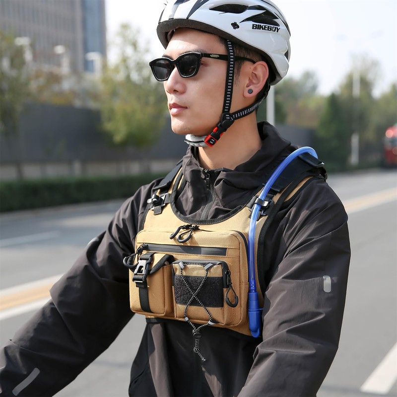 FTCYCRU Running Vest Backpack ,Cycling Hydration Backpack Pack 5L for