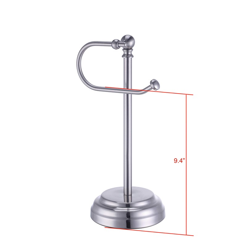 SunnyPoint Heavy Weight Classic Decorative Metal Fingertip Towel Holder Stand