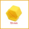 Partuto 20pcs 19mm Rubber Car Wheel Tire Nut Screw Lug