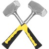 HEIHAK 2 Pack 3 lbs Club Hammer, Heavy Duty Club