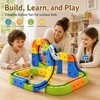 Electric Magnetic Train Track Set for Kids – Interactive Building