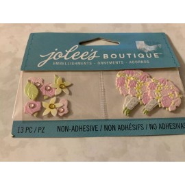 Jolee's Boutique JOLEE’S BOUTIQUE 3D MINI FLOWERS W/ GEMSTONES BOUQUET PROM WEDDING BOUQUET