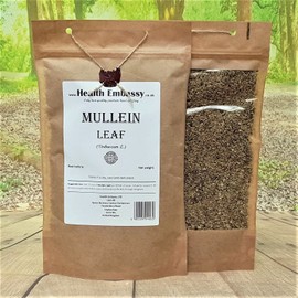 Health Embassy Mullein Leaf (Verbascum L) Loose Herbal Tea (100g)