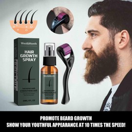 Beard Grooming Kit For Men-With Beard Derma Roller For Growth & Natural Ingredients Beard Growth Serum