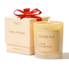 Benevolence LA Birthday Magic Scented Soy Candle | 10 oz, 40-50 Hour Burn | Birthday Candles | Happy Birthday Candle | Birthday Candle for Women | Long Lasting Scented Birthday Candle