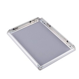 A4 Aluminium Snap Picture Frame with Anti PVC Cover, Waterproof, Poster Holder Clip Aluminium Frame, A4 Picture Frame, Wall Mounting Options Available