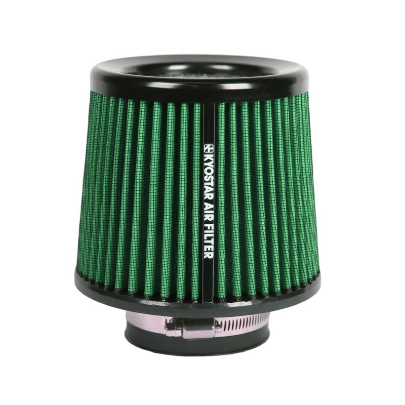 Kyostar Universal Green 3 Inch 76mm Air Intake Cone Filter
