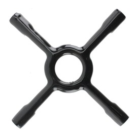 Spares2go Universal Gas Hob Ceramic Pan Support Moka Trivet Stand (Medium 150mm)