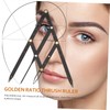 Healeved Eyebrow Ratio Ruler Golden Ratio Sliding Tool Stainless Steel