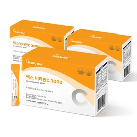 Hello Bio Max Vitamin C 3000 90 Poet 3 Box / 헬로바이오 맥스 비타민C 3000 90포 3박스