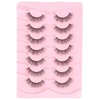 Onlyall Lashes Wispy False Eyelashes Mink Lashes Natural Look Eyelashes