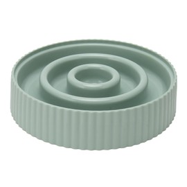 Kelepu Dog Bowls Slow Feeder Plastic, Slow Feeding Dog Bowl, Anti Slip Interactive Dog Feeding Bowls for Pets Busy and Prevents Puppy Overeating (Green)