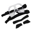 Sports Face Guard Adjustable Transparent Full Frame Nose Guard for