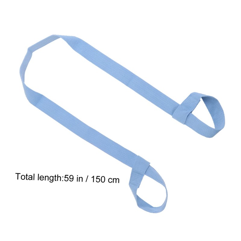 KOMBIUDA Adjustable Cotton Yoga Mat Strap Sling for Easy Carrying
