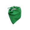 Paquete de 1 bandana verde para perros medianos y grandes