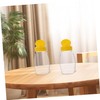 BIUDECO 108ml Squeeze Honey Bottle Dispenser Flip Lid Leakproof Containers