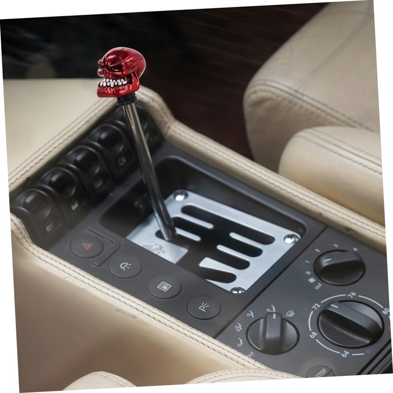 ULTECHNOVO Skull Gear Shift Knob for Manual Car Resin Knobs