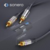 Sonero Premium RCA Audio Cable 1x RCA Male to 2x