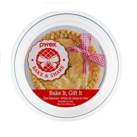 Pyrex Glass Bakeware Pie Plate 9" x 1.2"