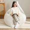 3-in-1 Giant Bean Bag Chair for Adults & Kid, Convertible