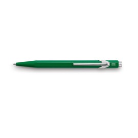 OfficeMarket Caran d'Ache 849 Metal Range Ball Pen - Green with Green Cartridge (849.018)