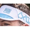 COMPRESSPORT Erwachsene Visoren, Weiß/Blau, One Size