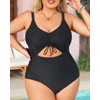 Daci Traje de baño de una pieza con cuello en