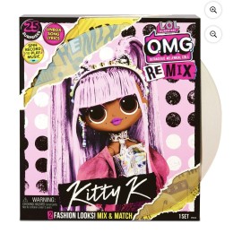 L.O.L. Surprise! OMG Remix Kitty K Fashion Doll with Accessories - Multicoloured