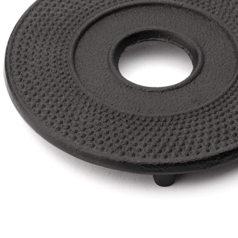 Bredemeijer Coaster Jang, black, Cast Iron, 13.4 x 13.4x 1.8