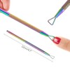 Cuticle Pusher Remover Kit, Cuticle Nipper, Triangle Cuticle Peeler Scraper