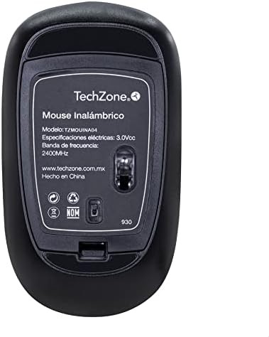 TECHZONE Mouse Inalámbrico 1200 dpi Tipo Diamante Verde