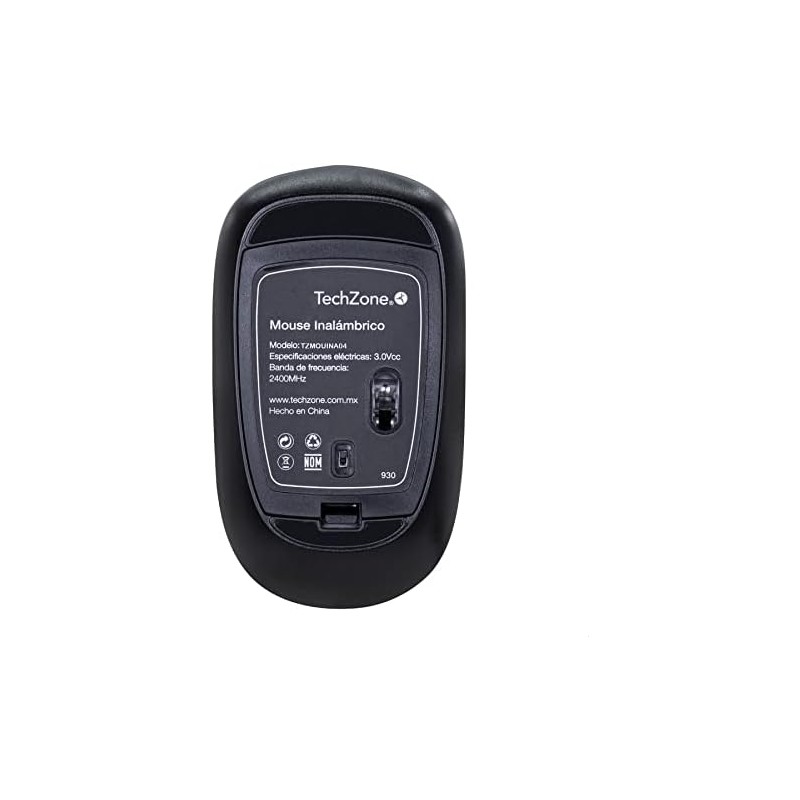 TECHZONE Mouse Inalámbrico 1200 dpi Tipo Diamante Verde