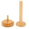 Wooden Yarn Holder Smoothing Sturdy Stable Base Easy Operation Detachable