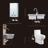 Shut-off G1/2 Stainless Steel Thick Leak Proof Angle Valve Water
