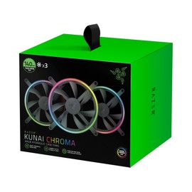 Razer (New) Razer Kunai Chroma 140mm ARGB Case Fan (3 Fans)bundle-US seller