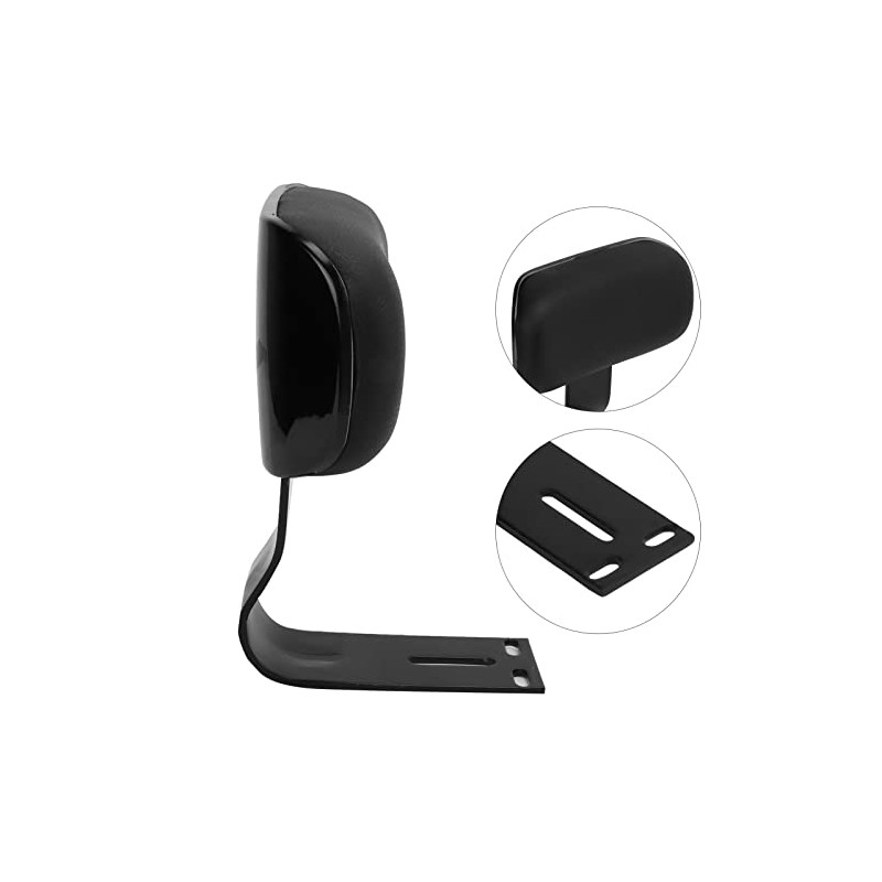 Bike Backrest Support,Electric Bicycle Rear Passenger Seat Backrest with Metal