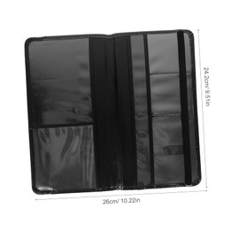 LIFKOME Travel Passport Holder PU Passport Cover Organizer for Men Certificate Insurance Document Protector Stylish and Durable Wallet