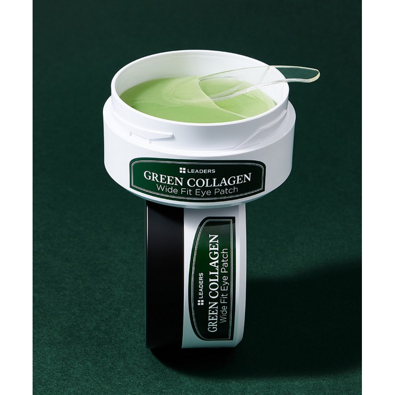 Leaders Cosmetic Leaders Green Collagen Wide Fit Eye Patch 60