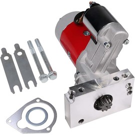 High Torque Mini Starter 153/168 Tooth for Small/Big Block - Replacement for Chevy BBC SBC