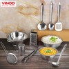 Vinod Stainless Steel Cookware Set 11-Piece, Kitchen Starter Set Includes