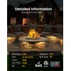6 Pack 7 Inch Retaining Wall Lights, 2.5W Hardscape Step