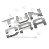 Unbranded 2022-2025 Gloss Chrome Front Emblem For TUNDRA Grill Bumper