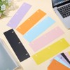 WEBEEDY 30 Pcs Sheet Lifters for Binders, 6 Colors Durable
