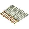Merriway BH05911 (12 Pcs) Screw Type Solid Wall Frame Fixing