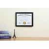 ELSKER&HOME 8.5x11 Certificate Frame - Classic Black Color Frame -