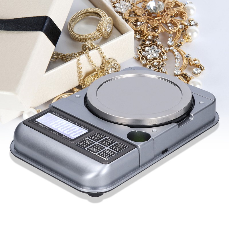 Jewelry Scale Accurate Weighing Portable Compact Design Small Error Dual