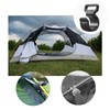 10PCS Plastic C Clamp for Camping,16MM Tent Pole Clips,for Tent
